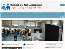 Tablet Screenshot of camroselearning.com